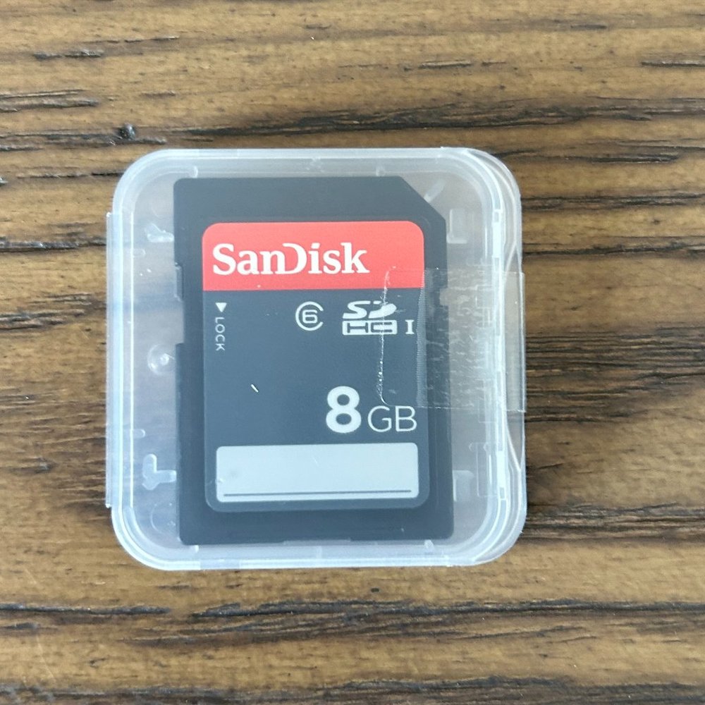 SanDisk 8GB SD HC I Memory Card New Sealed - Picture 4 of 4